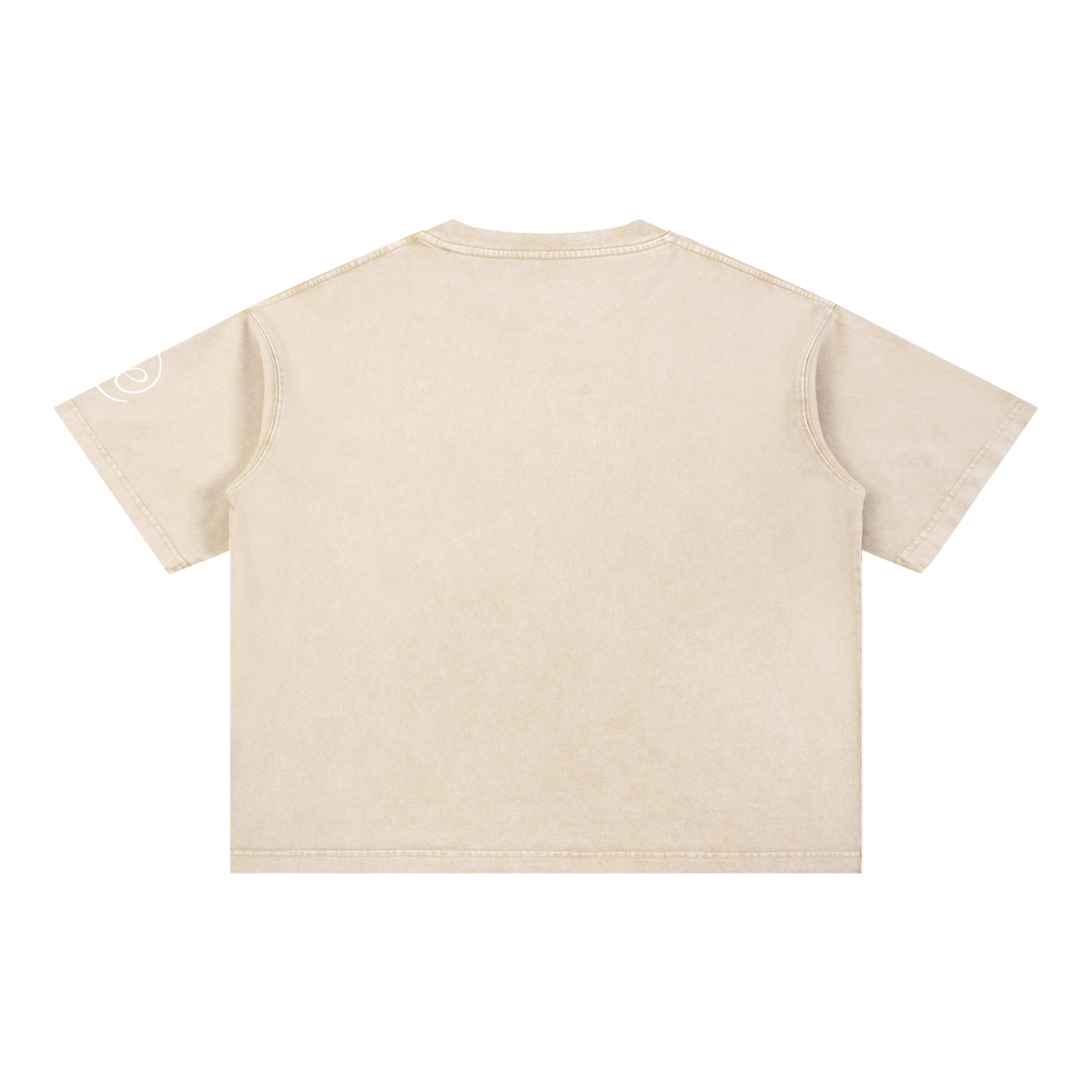 Mineral Wash Boxy Cotton T-Shirt