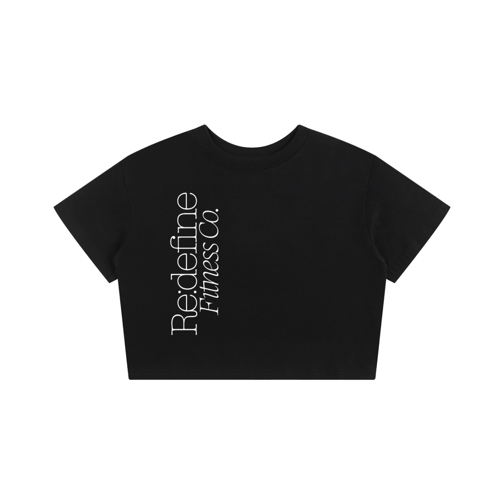 Crop Tee Seamless T-Shirt - 200 GSM